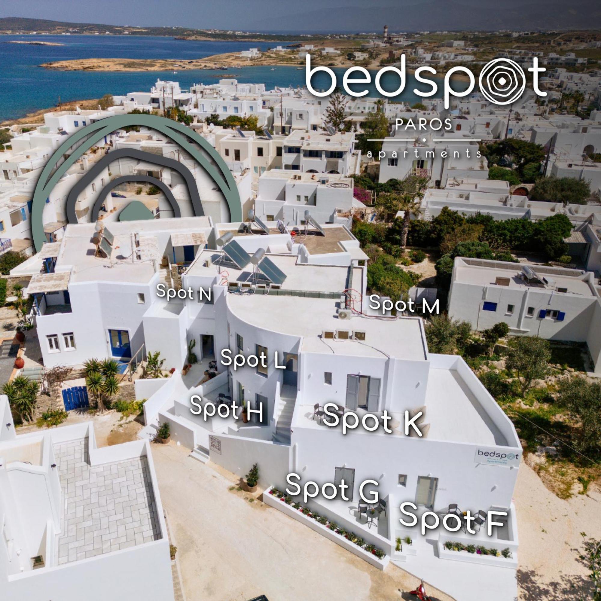 Bedspot Apartments Paros Naoussa Exterior foto